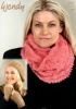 Knitting Pattern - Wendy 5917 - Celeste DK - Beret, Wrist Warmers and Cowl